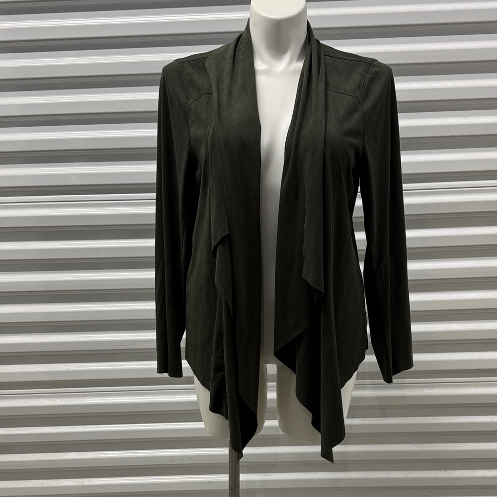 Torrid Black ‘Suede’ Open Front Cardigan